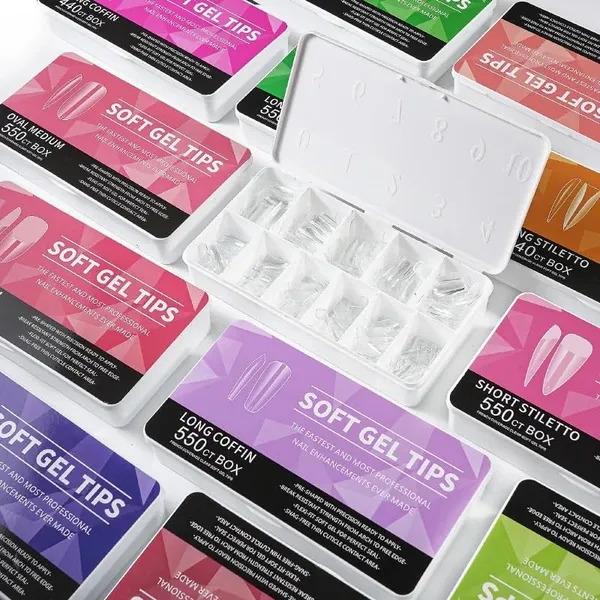 Transparent_Soft_Gel_Full_Cover_Tips_Half_Matte_Acrylic_Tips_Artificial_False_Tips_With_Box_Fake_Tips_Extension_For_Salons_Diy_Art_(Medium_Stiletto_Tips,_550_Pcs)