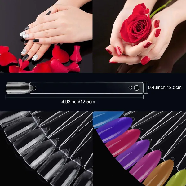 Transparent_Fan_Shape_Nail_Art_Polish_Display_Tips,_False_Tips_Sample_Sticks,_Square_Practice_Tips_Color_Display,_For_Home_Diy_Salon_Practice_Tools_(Square_Shaped_50_Pcs)