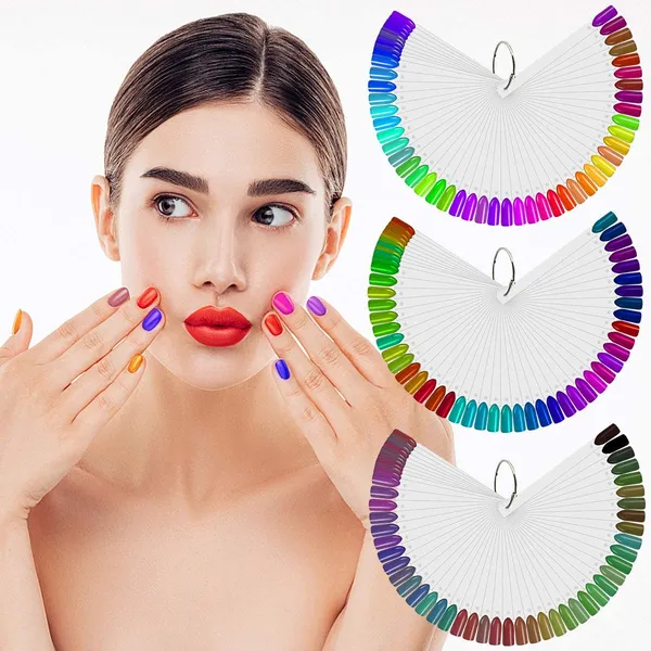 Transparent_Fan_Shape_Nail_Art_Polish_Display_Tips,_False_Tips_Sample_Sticks,_Square_Practice_Tips_Color_Display,_For_Home_Diy_Salon_Practice_Tools_(Square_Shaped_50_Pcs)