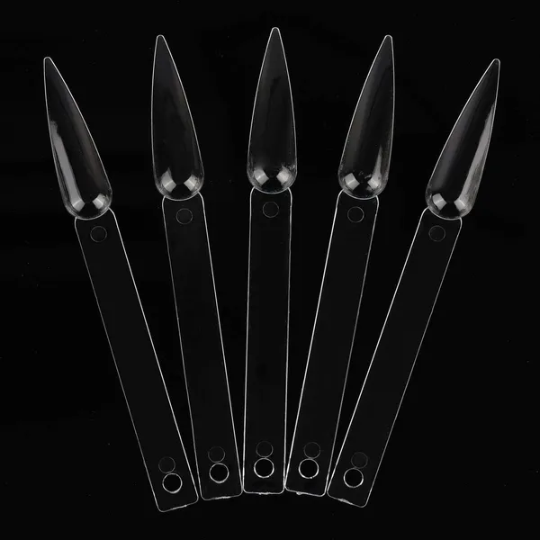 Transparent_Fan_Shape_Nail_Art_Polish_Display_Tips,_False_Nail_Sample_Sticks,_Stiletto_Nail_Practice_Color_Display,_For_Nail_Home_Diy_Nail_Salon_Practice_Tools_(Stiletto_Shaped_50_Pcs)