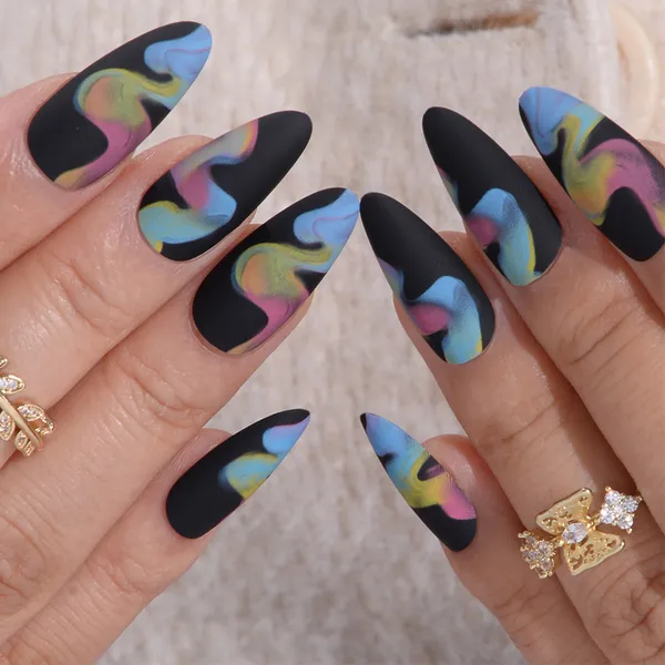 Black_Nails_With_Glue_&_Manicure_Kit_Boom_(Set_Of_24)