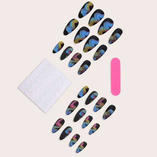 Black_Nails_With_Glue_&_Manicure_Kit_Boom_(Set_Of_24)
