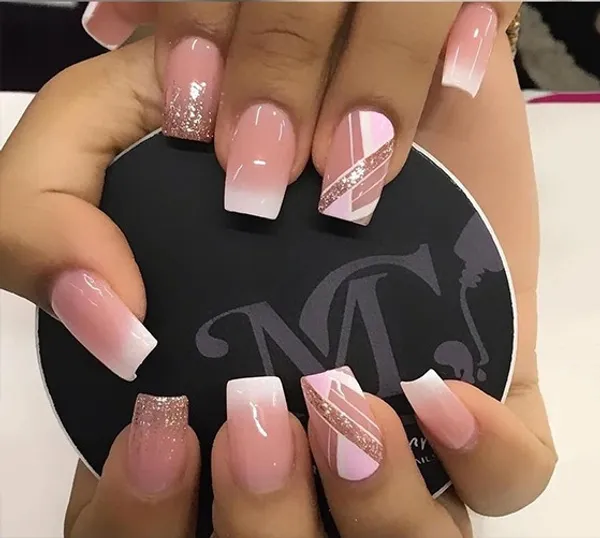 Multicolor__Nails_With_Glue_&_Manicure_Kit_Fairly_Tale_(Set_Of_24)