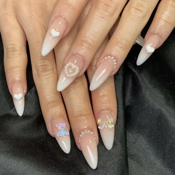 Multicolor_Nails_With_Glue_&_Manicure_Kit_Charismatic__(Set_Of_24)