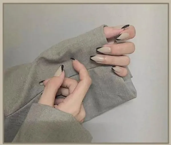 Black_Nude_Smokey_Nails_With_Glue_&_Manicure_Kit__(Set_Of_24)