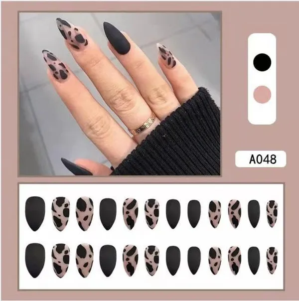 Black__Nails_With_Glue_&_Manicure_Kit_Clear_Moo_(Set_Of_24)