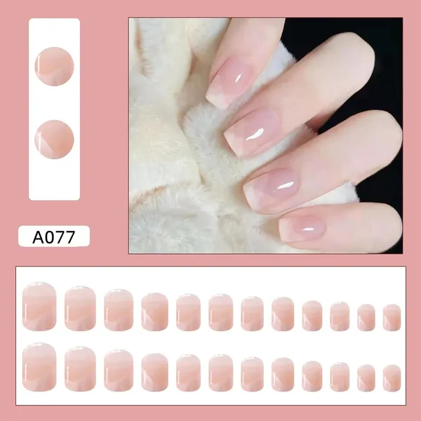 Multicolor__Nails_With_Glue_&_Manicure_Kit_Baby_Frills_(Set_Of_24)