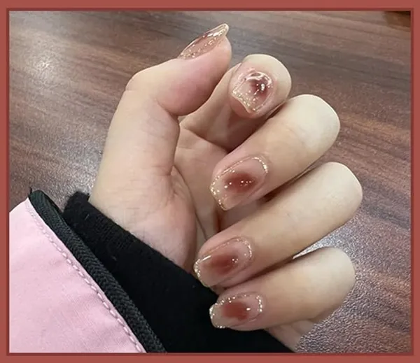 Multicolor__Nails_With_Glue_&_Manicure_Kit_Cookies