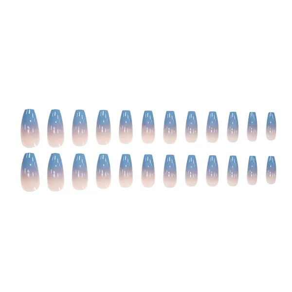 Nude_Blue_Gloomy_Bloomy_Nails_With_Glue_&_Manicure_Kit_(Set_Of_24)