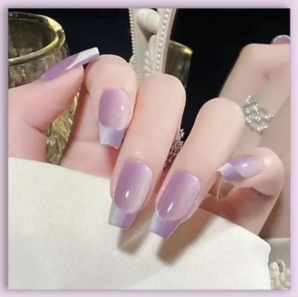 Multicolor_Nails_With_Glue_&_Manicure_Kit_Cyber_Grape__(Set_Of_24)