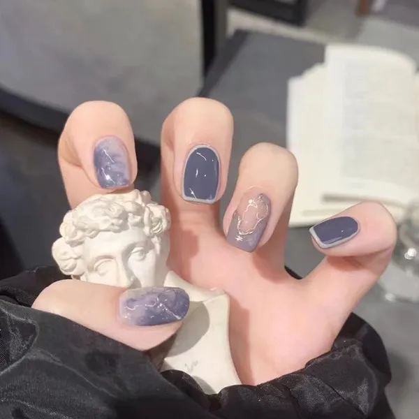 Grey_Nails_With_Glue_&_Manicure_Kit_Thunder_(Set_Of_24)