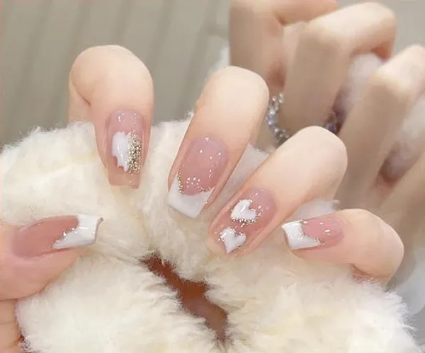 Multicolor__Nails_With_Glue_&_Manicure_Kit_French_Affair_(Set_Of_24)