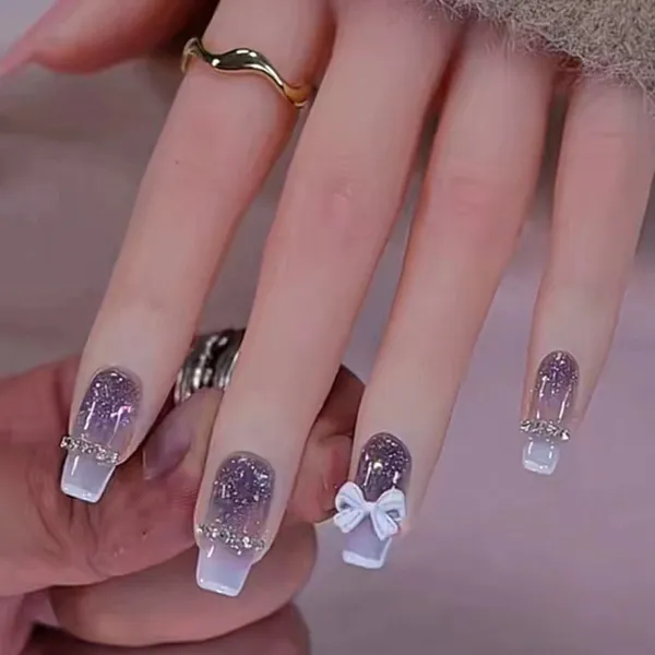 Multicolor__Nails_With_Glue_&_Manicure_Kit_Danty_Dazzle_(Set_Of_24)