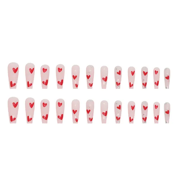 Multicolor__Nails_With_Glue_&_Manicure_Kit_Cupid's_Kiss_(Set_Of_24)