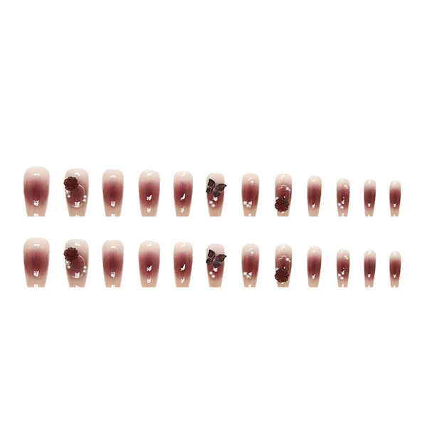 Multicolor__Nails_With_Glue_&_Manicure_Kit_Scarlet_(Set_Of_24)