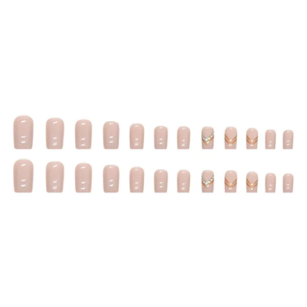 Multicolor__Nails_With_Glue_&_Manicure_Kit_Sand_Burst_(Set_Of_24)