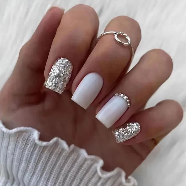 Multicolor__Nails_With_Glue_&_Manicure_Kit_Snowie_(Set_Of_24)