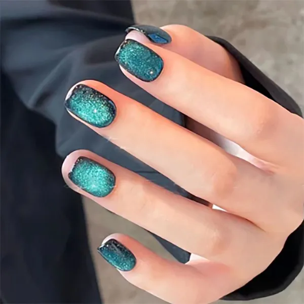 Multicolor__Nails_With_Glue_&_Manicure_Kit_Cobalt_Cat_(Set_Of_24)
