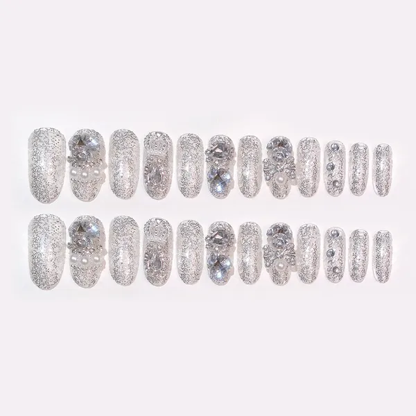 Multicolor_Luxe_Stick_On_Fake_Nails_Artificial_Designer_With_24_Pcs_Jelly_Glue_On_False_Nail_Including_Manicure_Kit_Damn!!_Glam