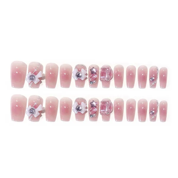 Multicolor_Luxe_Stick_On_Fake_Nails_Artificial_Designer_With_24_Pcs_Jelly_Glue_On_False_Nail_Including_Manicure_Kit_Snazzy