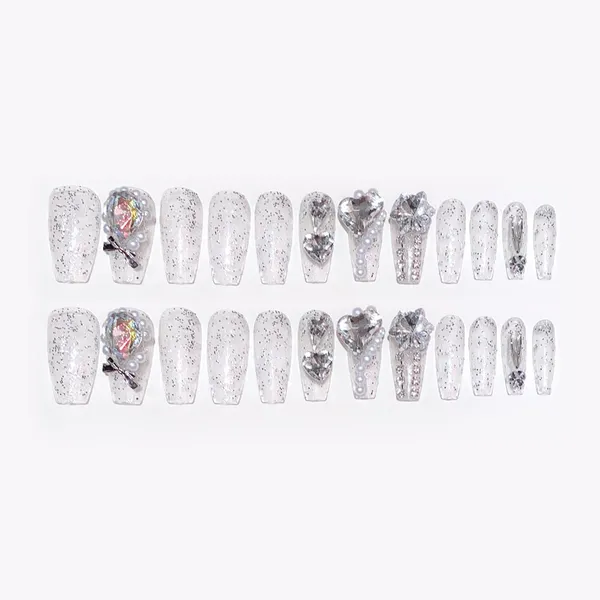 Multicolor_Luxe_Stick_On_Fake_Nails_Artificial_Designer_With_24_Pcs_Jelly_Glue_On_False_Nail_Including_Manicure_Kit_Bling_Queen