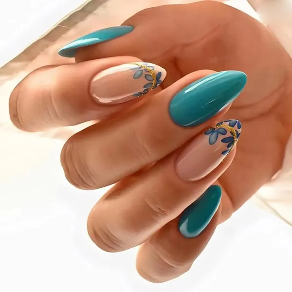 Multicolor__Nails_With_Glue_&_Manicure_Kit_Jade_Glade_(Set_Of_24)