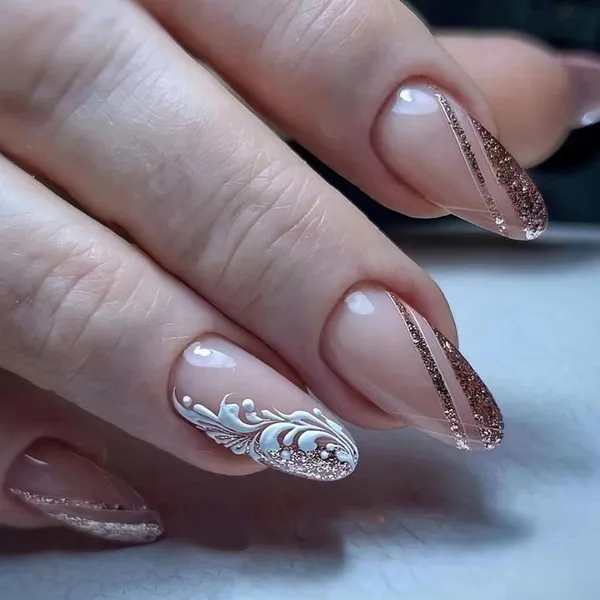 Multicolor__Nails_With_Glue_&_Manicure_Kit_Blush_Bud_(Set_Of_24)