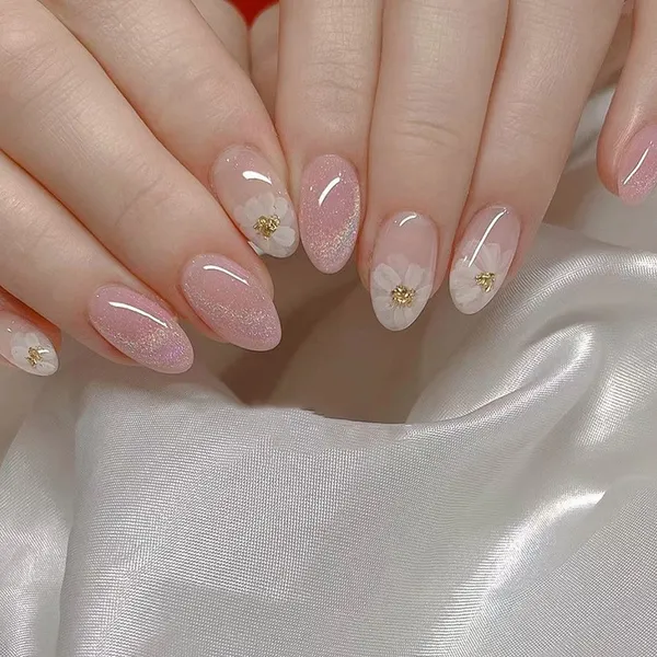 Multicolor__Nails_With_Glue_&_Manicure_Kit_Floral_Sunset_(Set_Of_24)