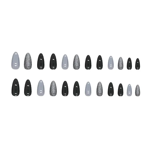 Multicolor__Nails_With_Glue_&_Manicure_Kit_Stormy_Skies_(Set_Of_24)