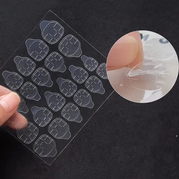 Multicolor__Nails_With_Glue_&_Manicure_Kit_Carbon_Velvet_(Set_Of_24)