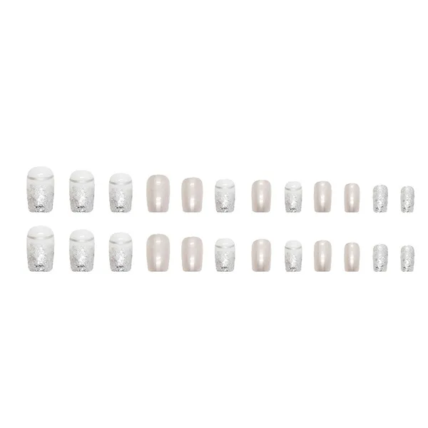 Multicolor__Nails_With_Glue_&_Manicure_Kit_Moon_Lit_(Set_Of_24)