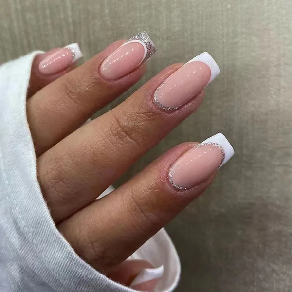 Multicolor__Nails_With_Glue_&_Manicure_Kit_Ivory_French_(Set_Of_24)