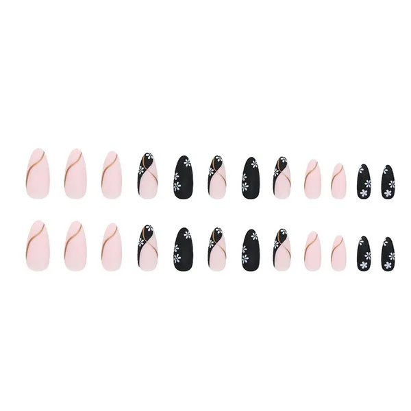 Multicolor__Nails_With_Glue_&_Manicure_Kit_Daisy_Dew_(Set_Of_24)
