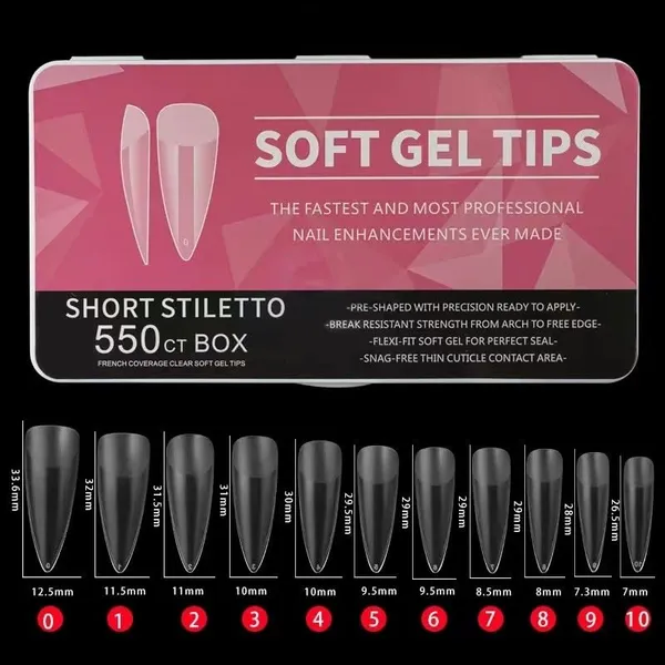 Frosted_Soft_Gel_Full_Cover_Tips_Matte_Acrylic_Tips_Artificial_False_Tips_With_Box_Fake_Tips_Extension_(Short_Stiletto_Tips_Matte_Finish,_550_Pcs)