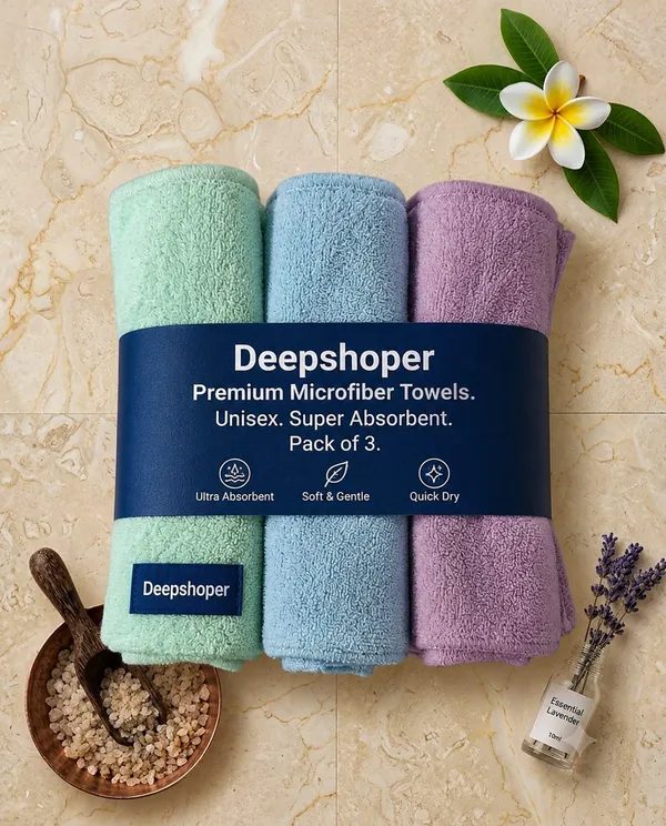 DEEPSHOPER_UNISEX_MICROFIBER_INTIMATE_HYGINE_TOWEI_FOR_MEN_&_WOMEN_ULTRA_SOFT_QUICK_DRY_PERSONAL_CARE_TOWEL