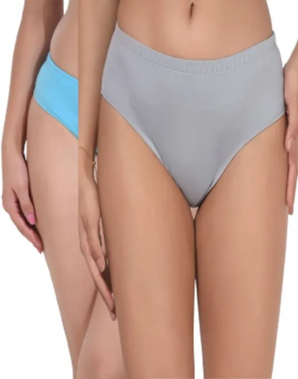 Pack_Of_2,_Light_Blue_Grey_Solid_Pure_Cotton_Hipster_For_Women