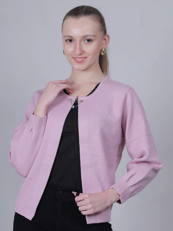 Purple_Woolen_Korean_Styled_Shrug_For_Women