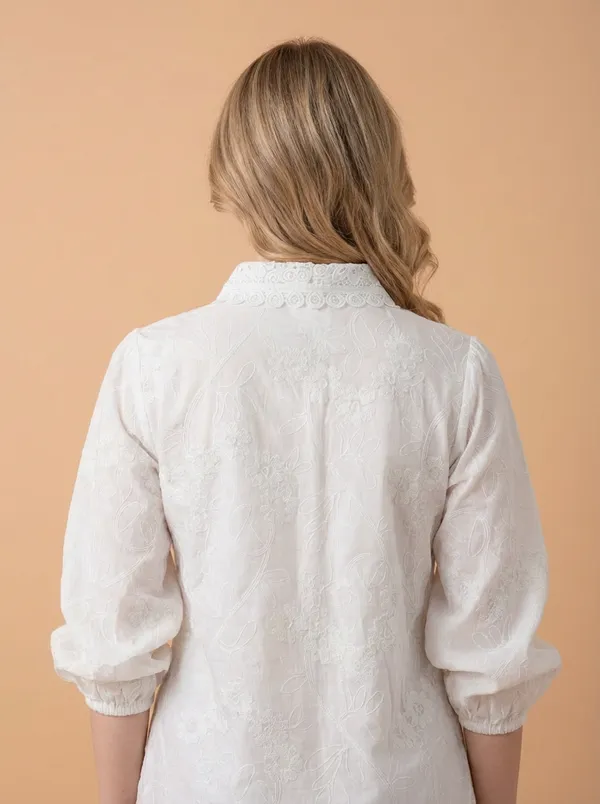 White_Embroidered_Styled_Top_For_Women