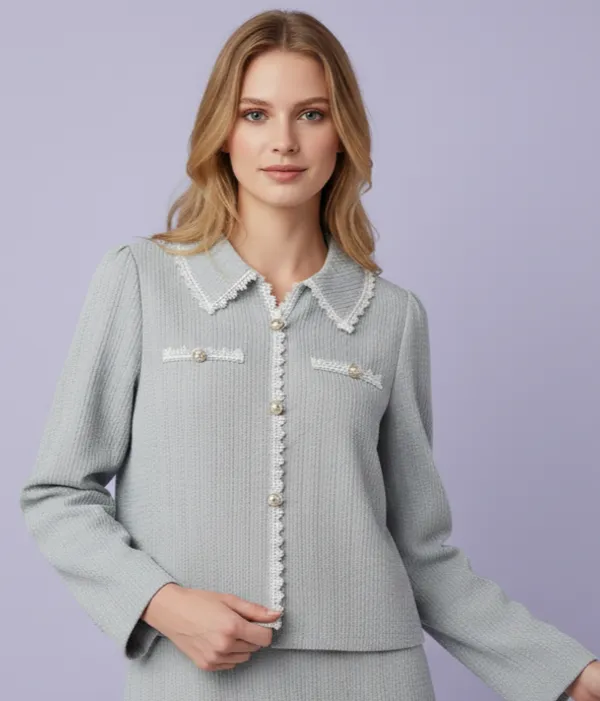 Grey_Summer_Wear_Korean_Pattern_Top_For_Women