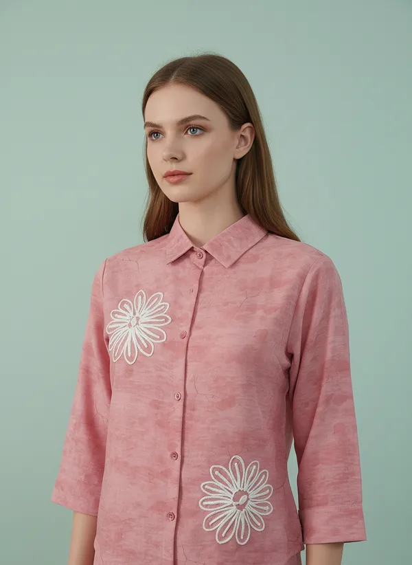 Pink_Cotton_Korean_Trend_Shirt_Style_Top_For_Women