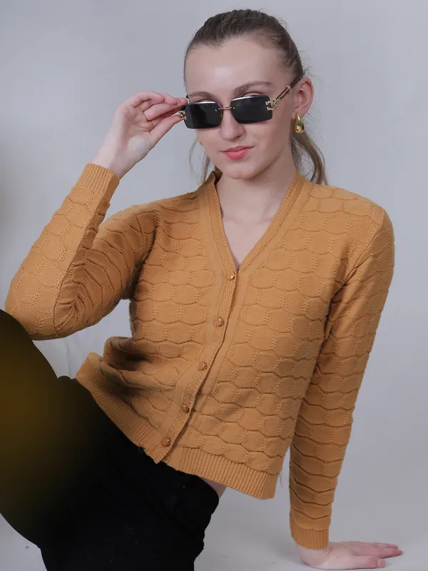 Mustard_Woolen_Knitted_Sweater_For_Women