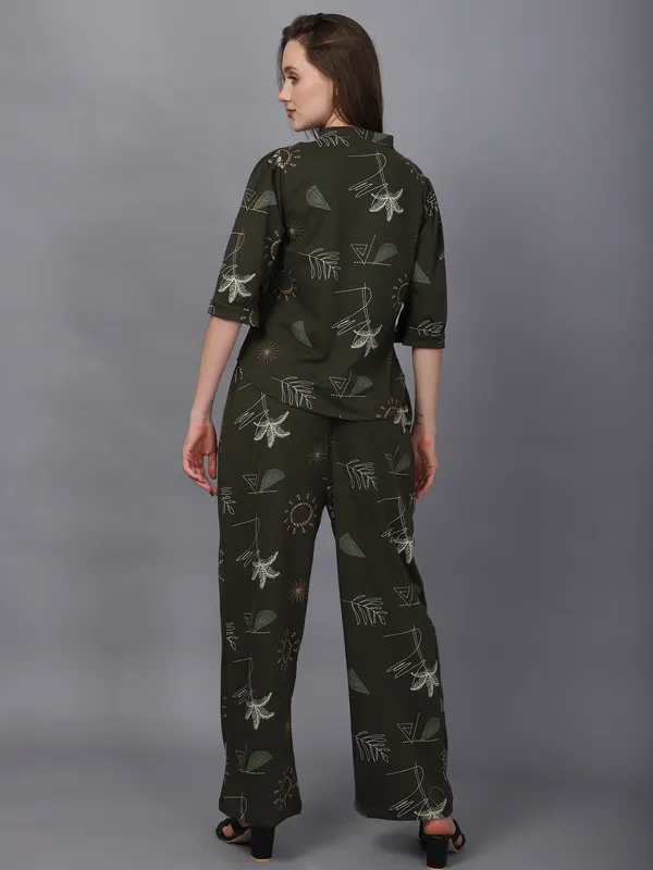 Olive_Cotton_Printed_Co-ord_Set_For_Women