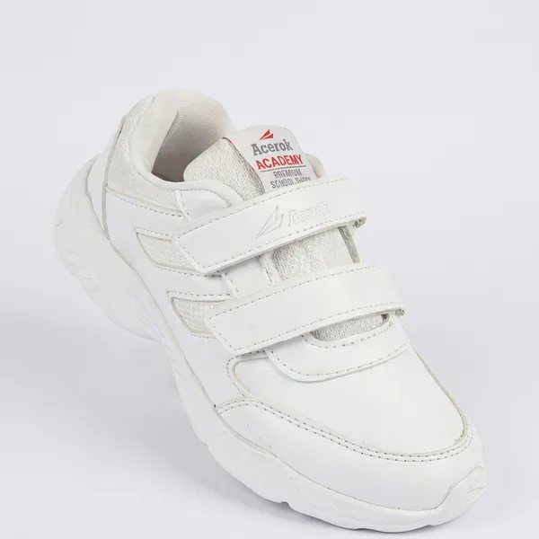 White_Air_Mesh_With_Synthetic_Leather_School_Shoes_For_Kids_|_Academy_Velcro