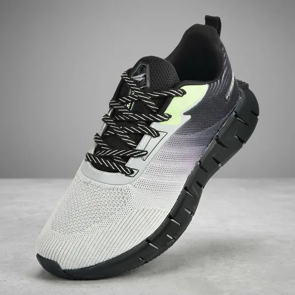 Light_Grey_And_Black_Knitting_Upper_Casual_Shoes_For_Men_|_Zolo