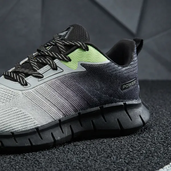 Light_Grey_And_Black_Knitting_Upper_Casual_Shoes_For_Men_|_Zolo