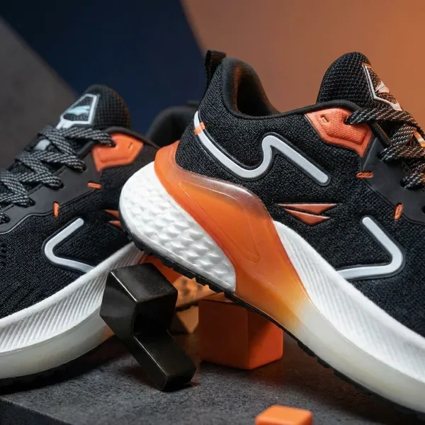 Black_And_Orange_Knitting_Upper_Casual_Shoes_For_Men_|_Spartan