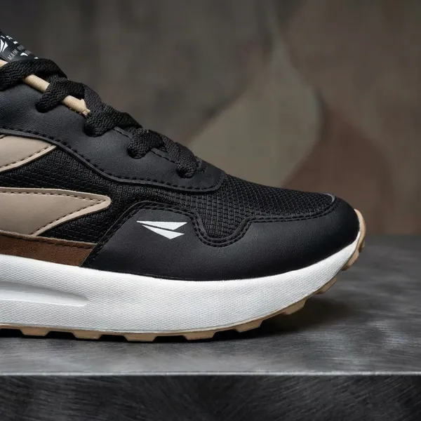 Black_And_Beige_Air_Mesh_With_Rexine_Casual_Shoes_For_Men_|_Performance_10