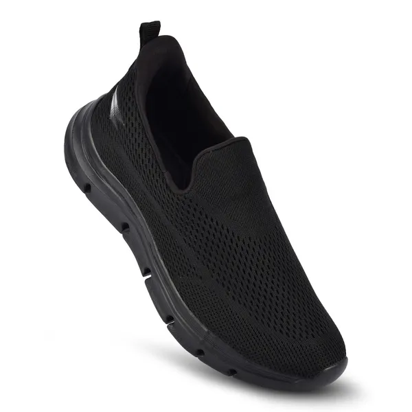 Black_Jacquard_Slip_On_For_Men_|_Ignite