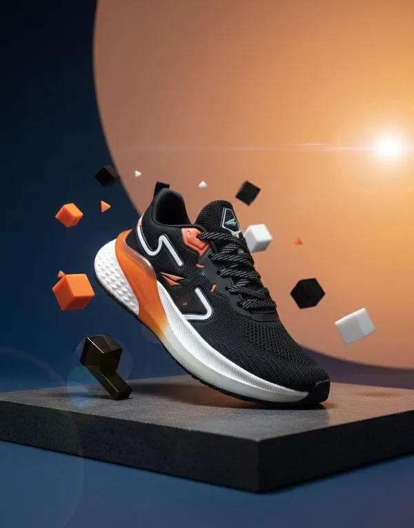 Black_And_Orange_Knitting_Upper_Casual_Shoes_For_Men_|_Spartan