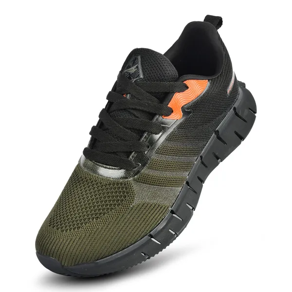 Mehandi_And_Black_Knitting_Upper_Casual_Shoes_For_Men_|_Zolo